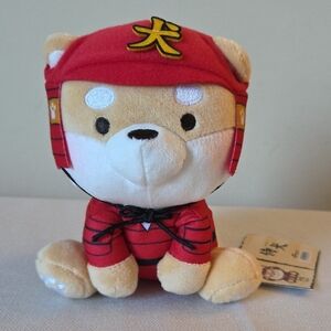 Kacchu Samurai Inu Dog plush from 2023 Fukuya - Round 1 Prize